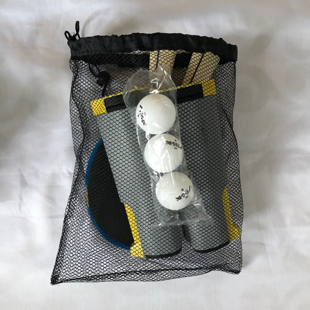Sharper Image table Ping Pong Set